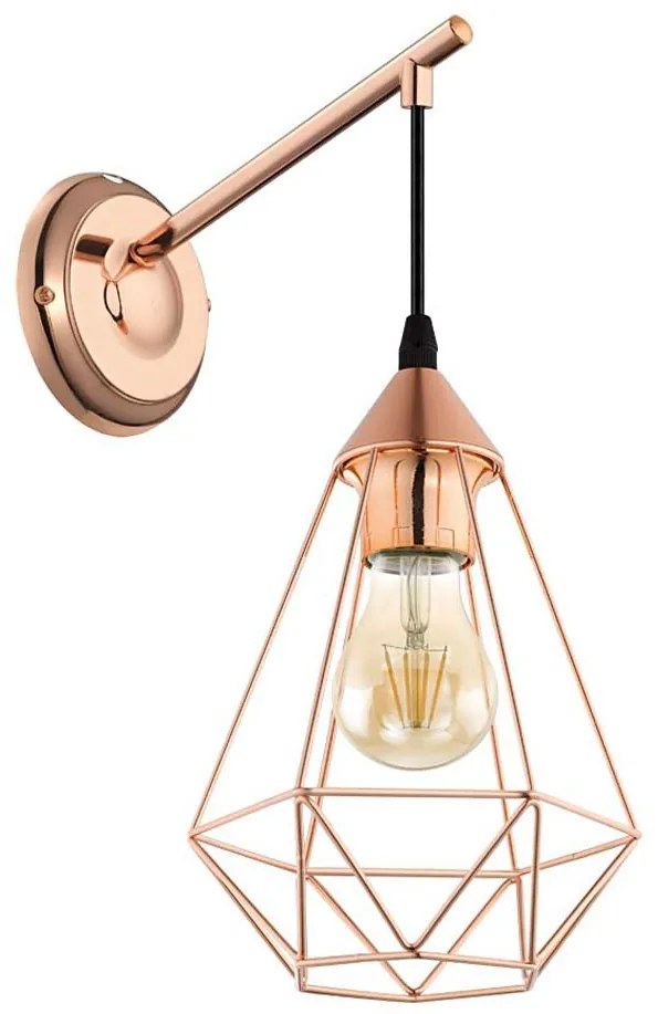 Eglo 49082 - Стенна лампа TARBES 1xE27/60W/230V