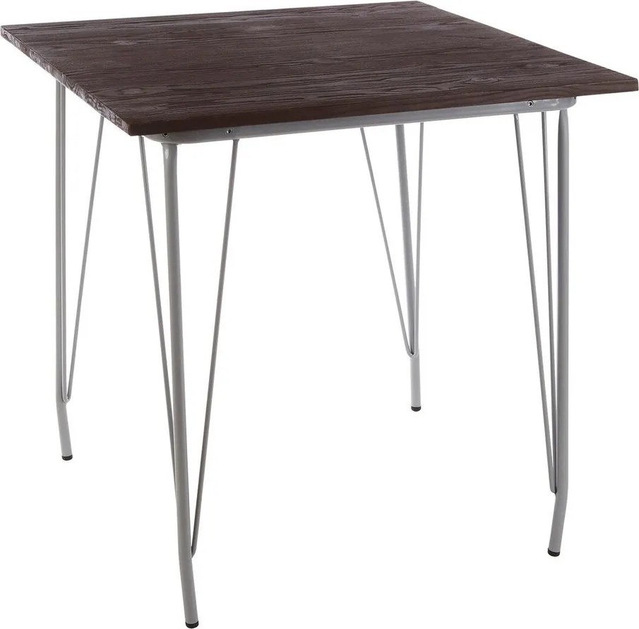 Трапезна маса от масивен бряст ø 80 cm District – Premier Housewares