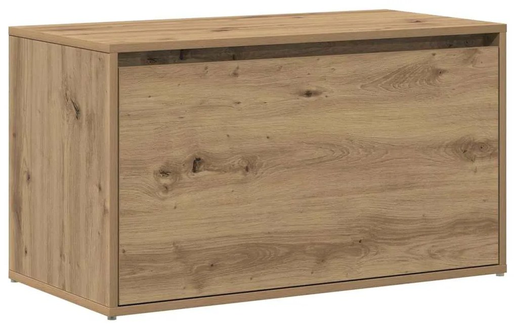856753 vidaXL Пейка за коридор, 80x40x45 см, Дъб артизан, Инженерна дървесина