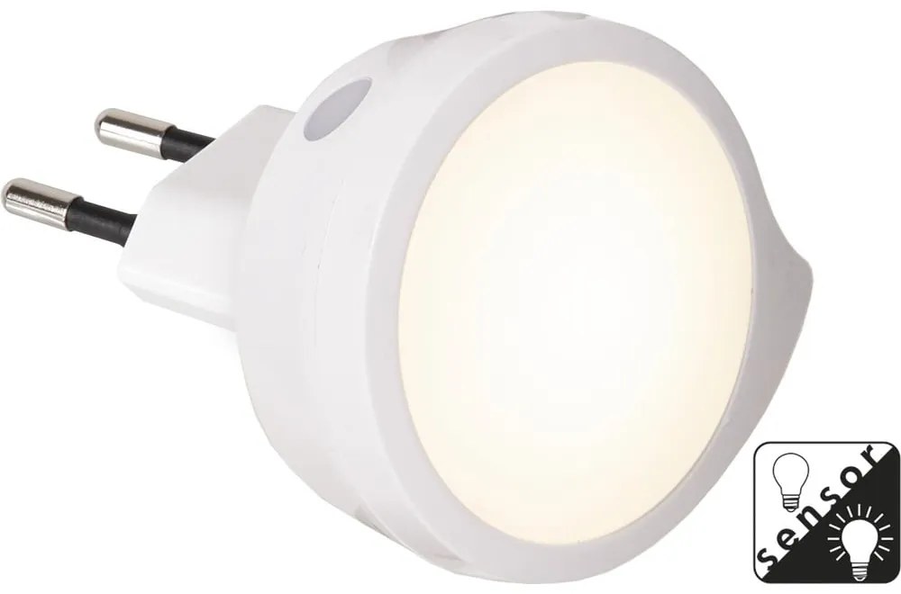 Бяла LED нощна лампа - Star Trading