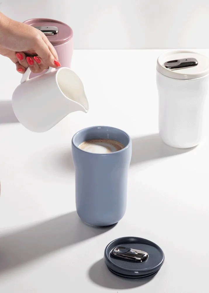 Лилава термочаша 350 ml Eco – Ladelle