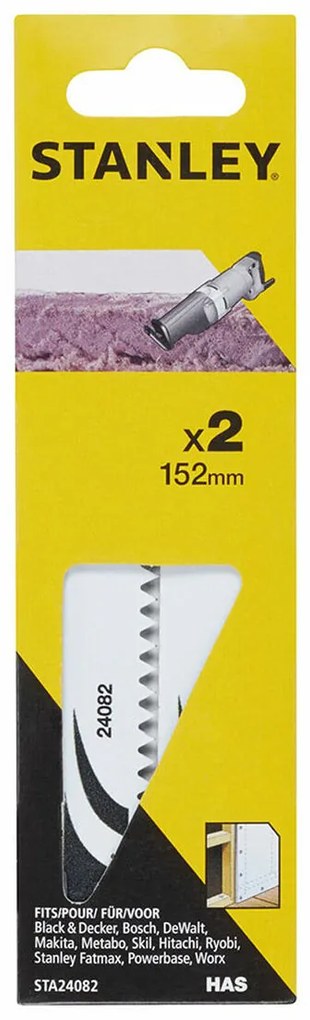 Острие за Трион Stanley sta24082-xj Бетон 15,2 cm (2 броя)
