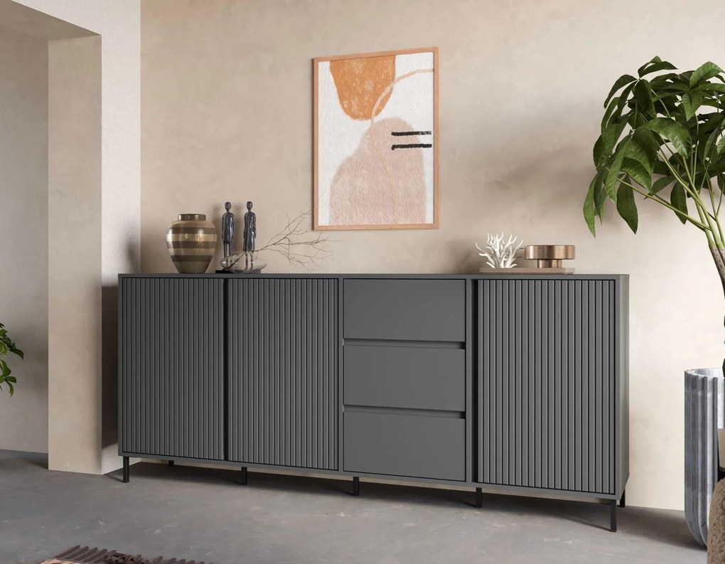 Скринов шкаф Anel Plus-Антрацит