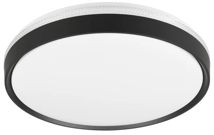 Черно-бяло LED осветително тяло за таван ø 47 cm Spacy – Trio