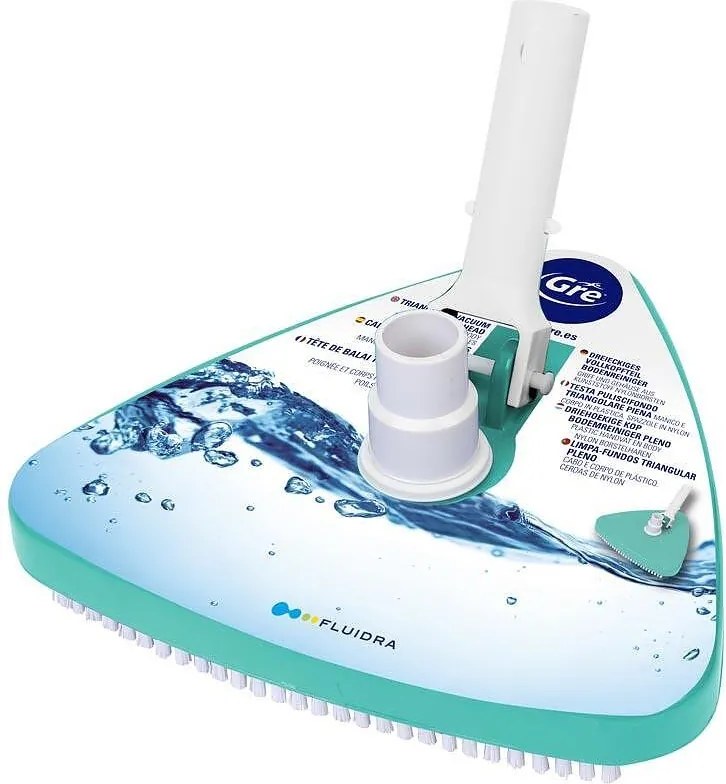 Четка за почистване на басейн триъгълна - Gre