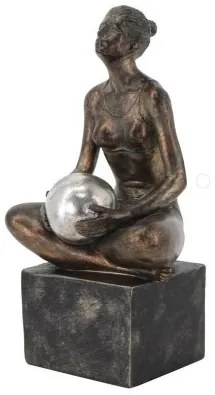 Декоративна фигурка DKD Home Decor Мед Смола (14 x 11.5 x 25.5 cm)