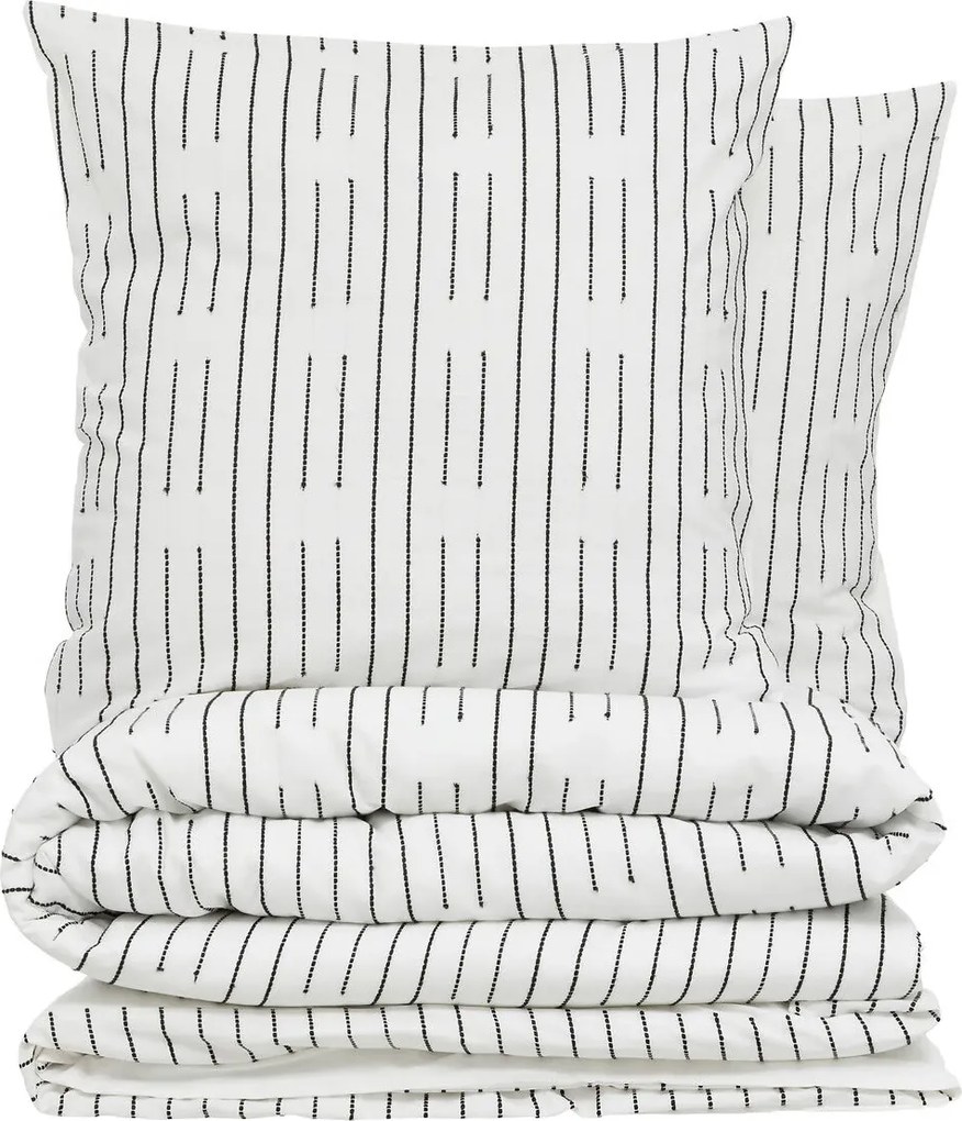 Спално бельо atmosphera Kain, Релефен памук с ефект лен - 240x220 cm