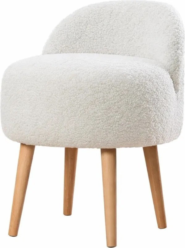 Бяла табуретка Rufmee – Artie