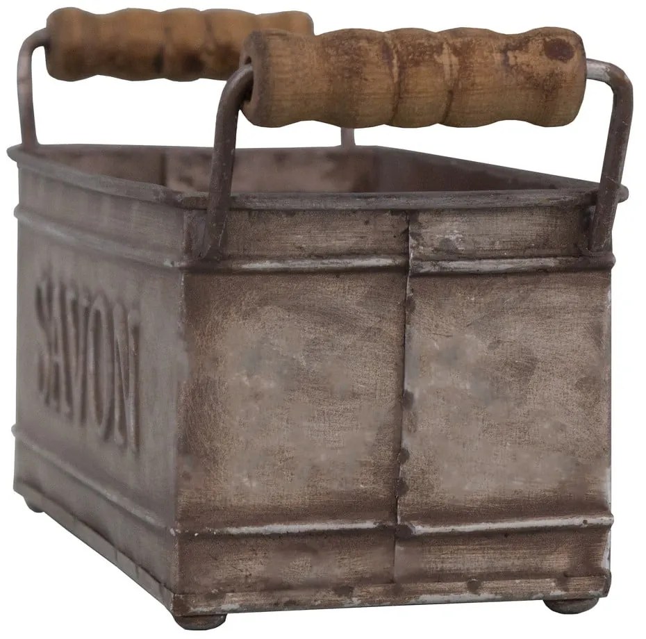 Тъмносив метален дозатор за сапун - Antic Line