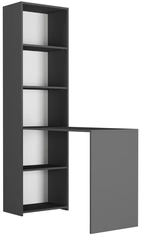 Писалище с рафт MODERN B-50S - 120 x 50 x 180 cm - различни цветови варианти artisan mix antracit
