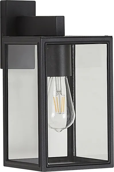 Индустриална външна стенна лампа тъмно сива IP44 - Sutton Down