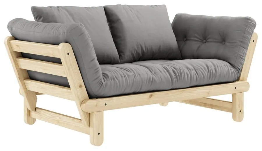 Променлив диван Естествен Прозрачен/сив Beat - Karup Design