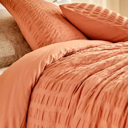 Спално бельо atmosphera Irhia, Теракота, 240×220 cm