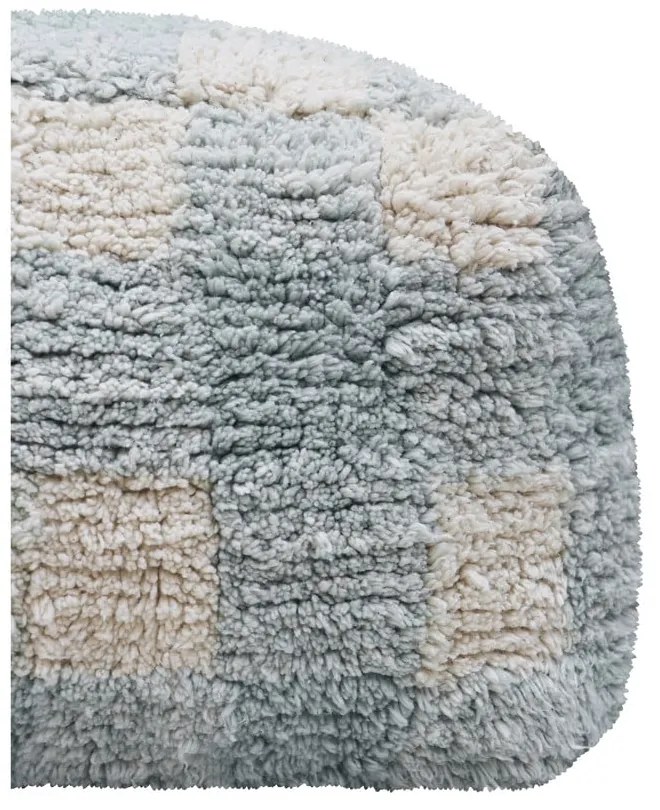 Светлосин детски пуф Vichy Blue Sage – Lorena Canals