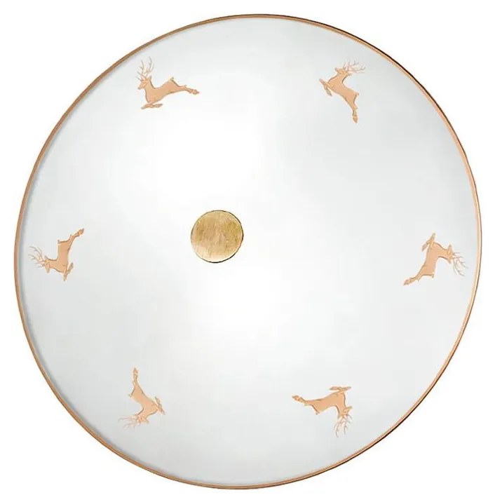 Kolarz 731.U12.4.150- Настенно осветително тяло NONNA 2xE14/60W/230V, диаметър 32 см, розово злато