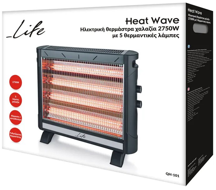 Кварцов нагревател Life Heat Wave