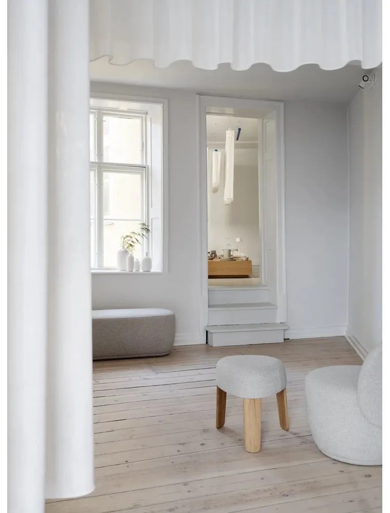 Бежов фотьойл от плат букле KUON - Blomus