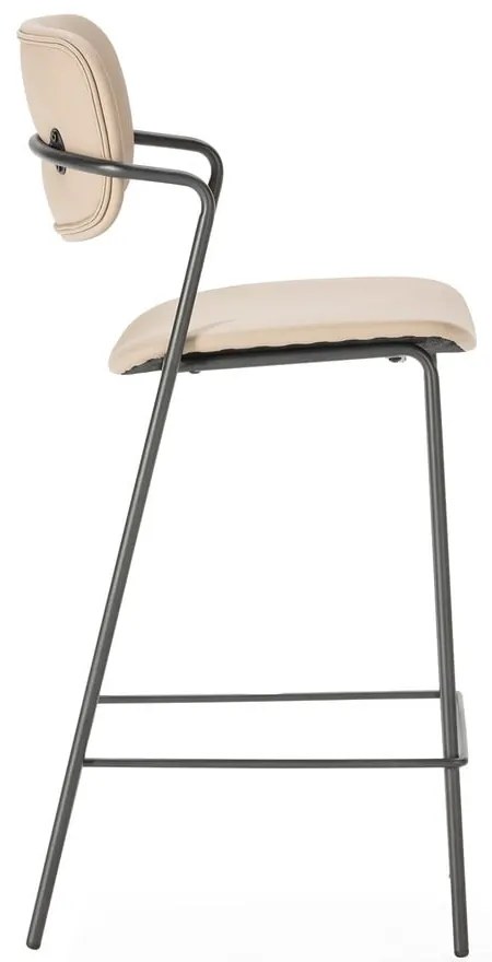 Бежови бар столове в комплект от 2 бр. (височина на седалката 68 cm) Maika – Marckeric