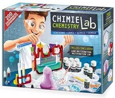 Buki France - Комплект Химическа лаборатория 200 експеримента