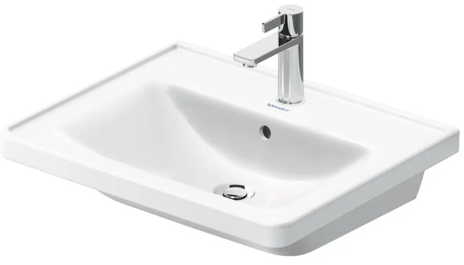 Duravit 2367600000 - Мивка за окачване D-NEO 60x48 см керамика/бял гланц