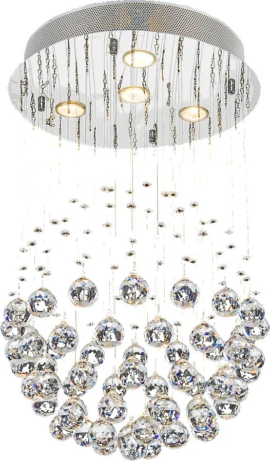 Полилей XAVER, хром, 4xGU10