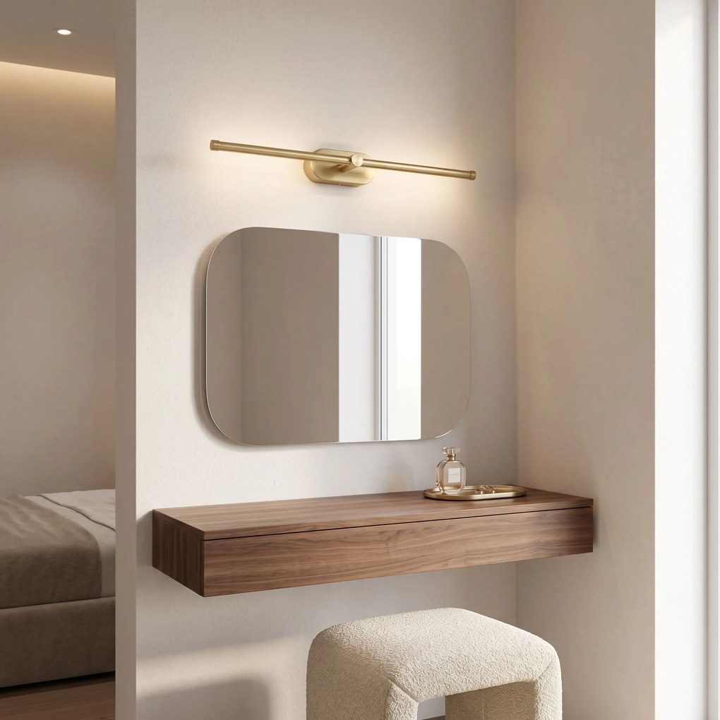 LED аплик за баня APP1893-1W 60 cm BRUSH GOLD
