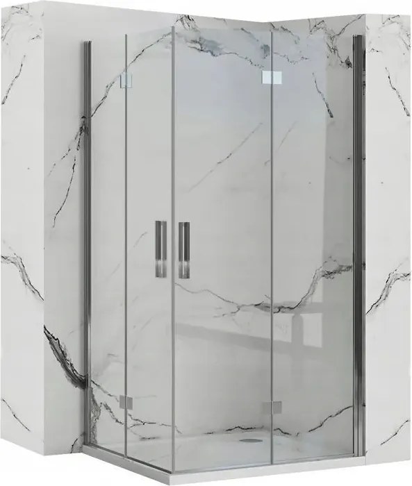 Душ кабина Rea Molier Chrome Double 90x100