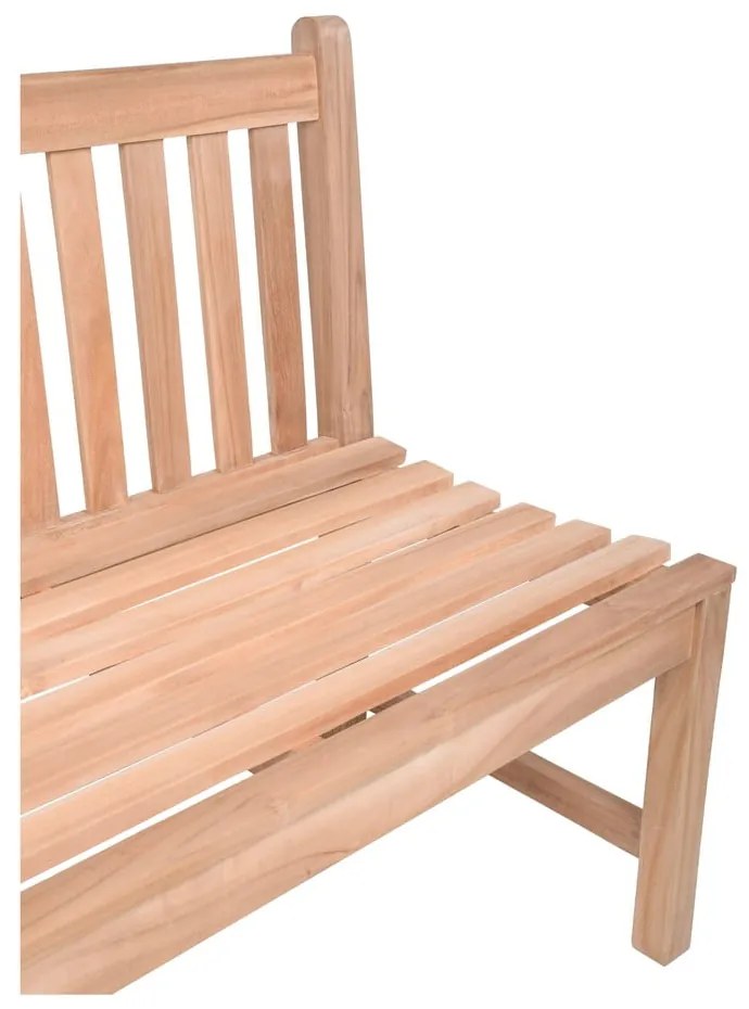 Градинска пейка от масивно дърво в естествен цвят Solo – Garden Pleasure