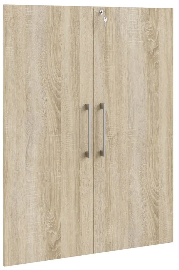 Компонент - врата в дъбов декор в естествен цвят 84x105 cm Prima - Tvilum