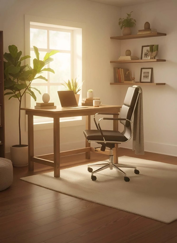 Офис стол Veilstone Low-Черен