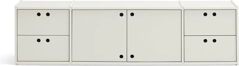 Кремава маса за телевизор 157x42x40 cm Wally – Teulat