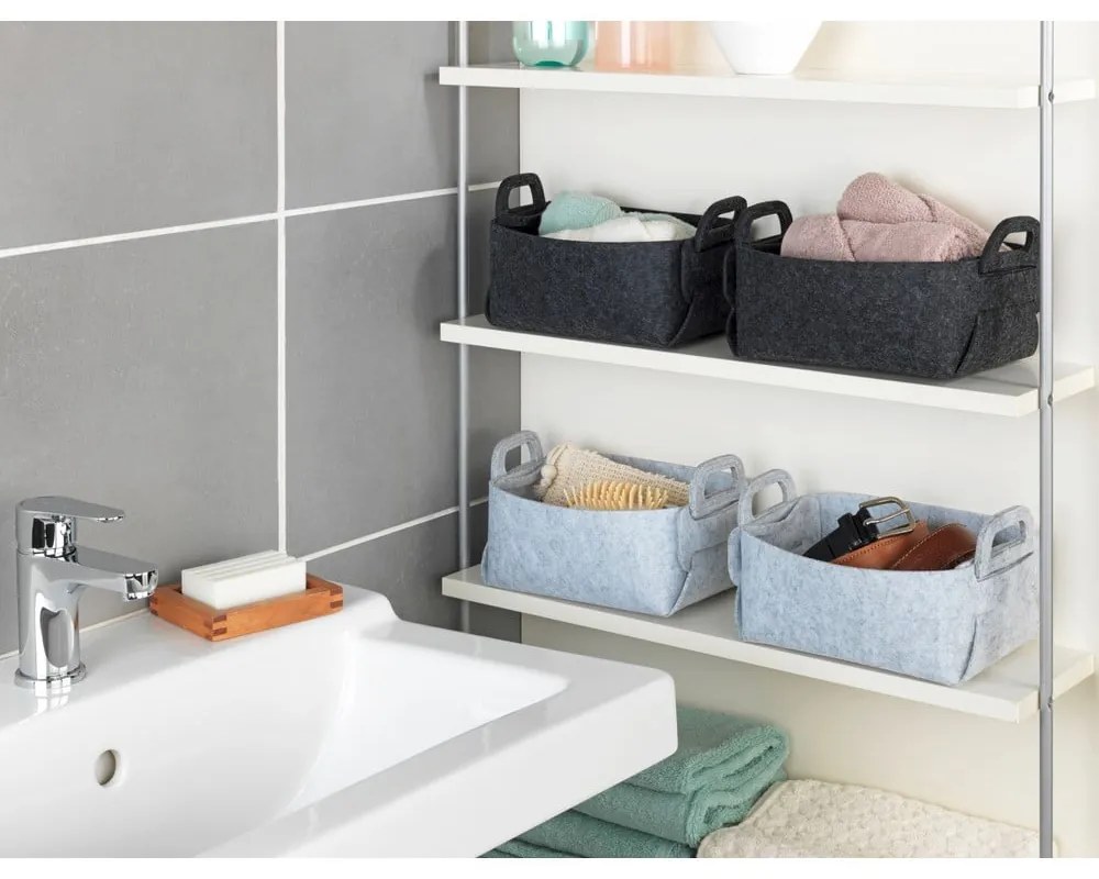 Кошници от плат в комплект от 2 Nina - Wenko