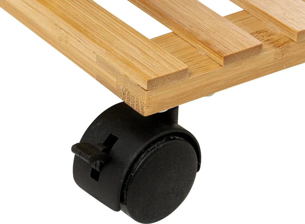 Етажерка на колела 5five Natureo, 4 нива - Черен