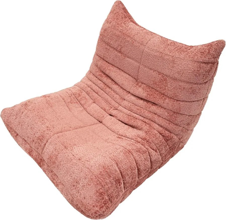 Розов пуф от букле Mask – Mauro Ferretti