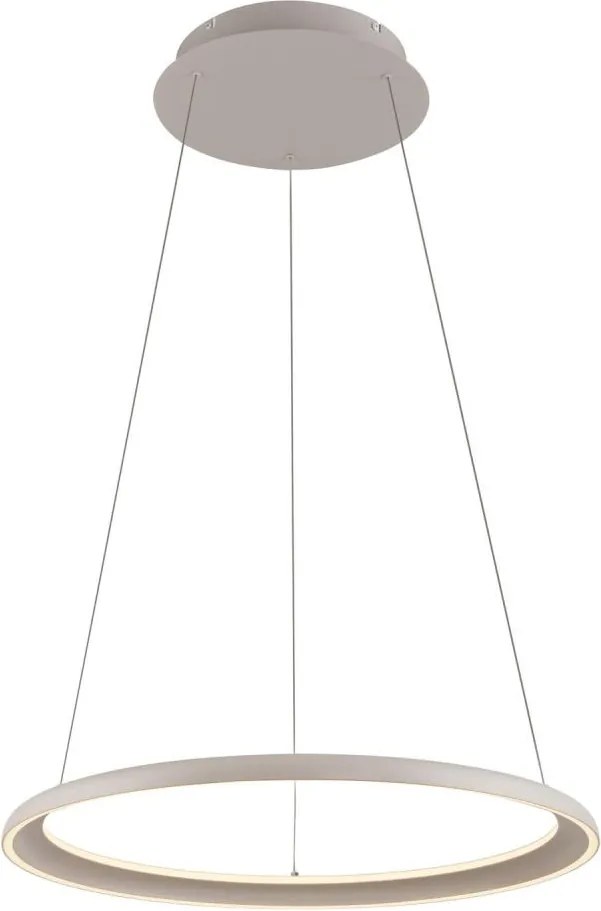 Schöner Wohnen 15570-39-LED Димируема люстра на кабел QUILLO LED/36W/230V Ø60cm сива