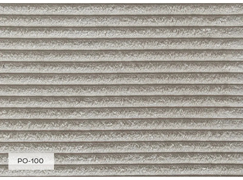 Бежов шезлонг от рипсено кадифе (десен ъгъл) Chic Charlotte – Miuform