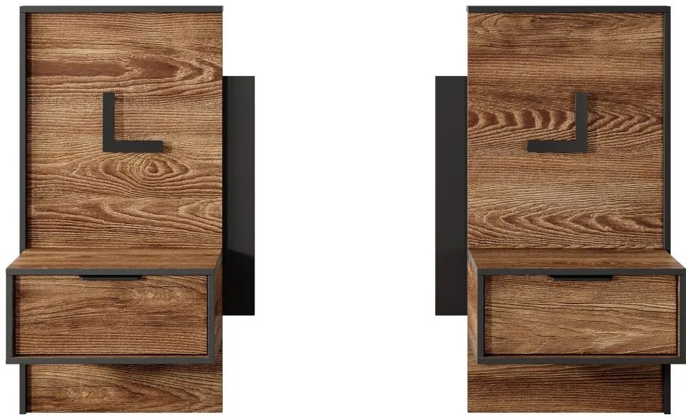 Нощно шкафче комплект Milton