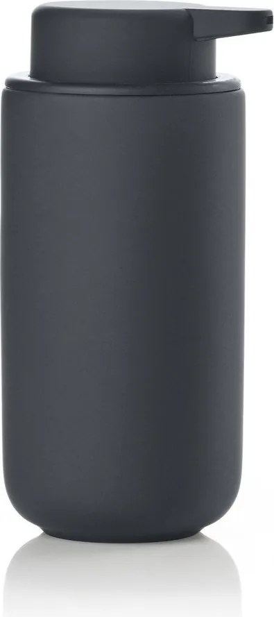 Черен стенен диспенсър за сапун от фаянс 450 ml Ume - Zone