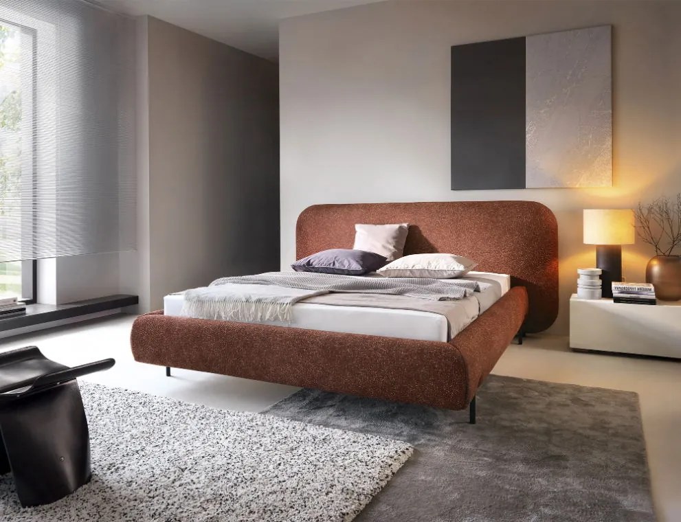 Облечено легло Prius-180 x 200-Теракота