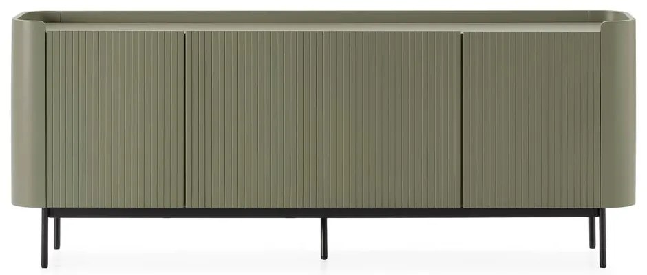 Зелен скрин 200x80x40 cm Willa – MOME