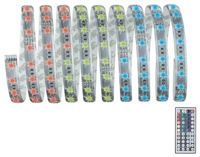 Paulmann 70673 - LED RGB/40W Димируема лента MAXLED 3м 230V + дистанционно