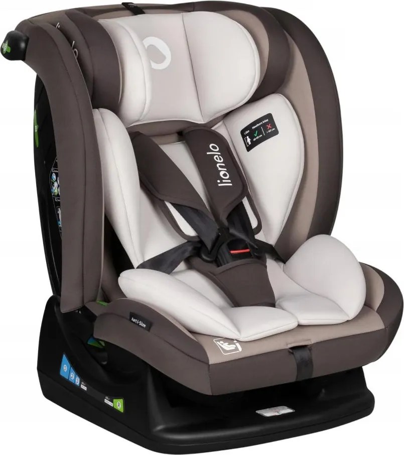 Lionelo - Автокресло AART i-Size 40-150 см кафяво/кремаво