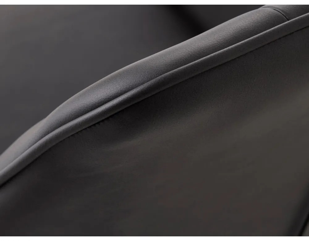 Тъмносиви тапицирани трапезни столове в комплект с подлакътници 2 бр. Nolan Square – Unique Furniture