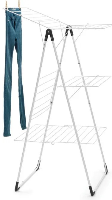 Простор "кула" Brabantia 90300184, 23 м, Лесно сгъване, Регулируем, Бял