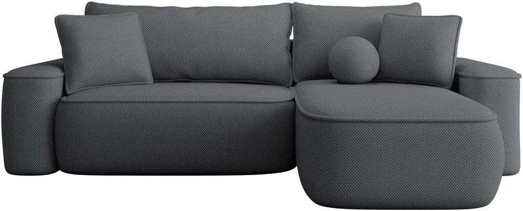 Ъглов диван Sandby-Антрацит