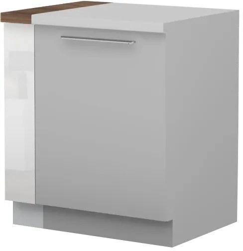 Възможност за персонализиране Подов шкаф разширение Raval PE-R-White - White glossy