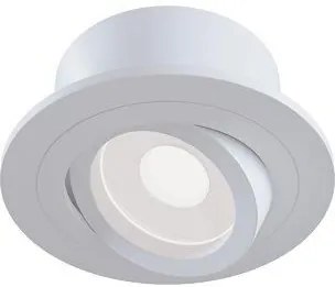 Вдлъбнати Точкова светлина покрив Maytoni Atom round-бял