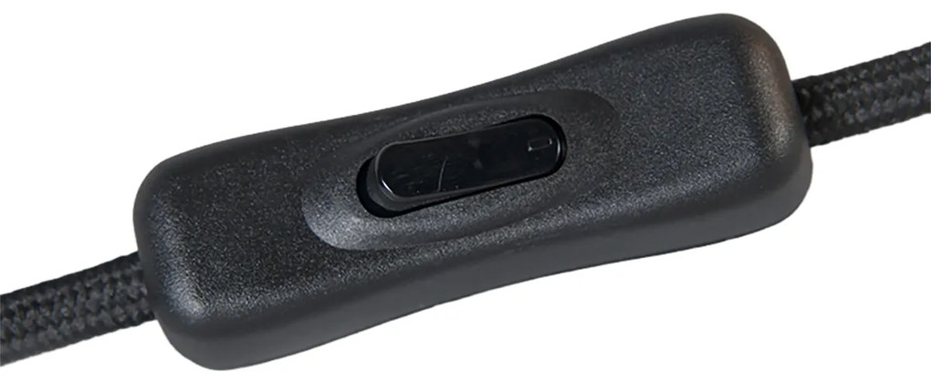 Коледна настолна лампа златиста с LED димно стъкло звезда - Facil