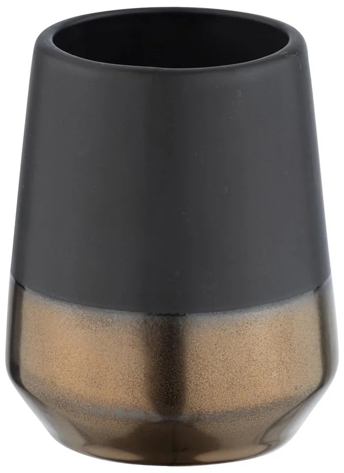 Черна чаша за четки за зъби Brandol - Wenko