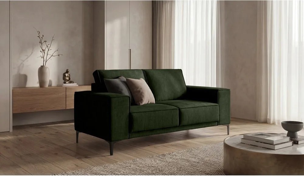 Зелен шенилов диван 164 cm Copenhagen – Scandic